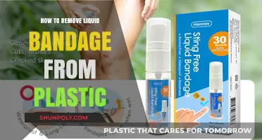 Easy Steps to Remove Liquid Bandage from Plastic Surfaces