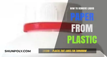 Effective Methods to Remove Liquid Paper from Plastic Surfaces Easily