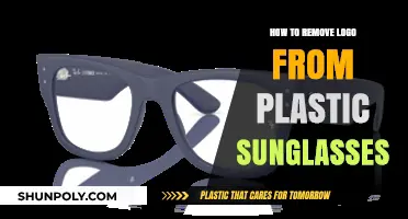 Effortlessly Remove Logos from Plastic Sunglasses: A Simple DIY Guide