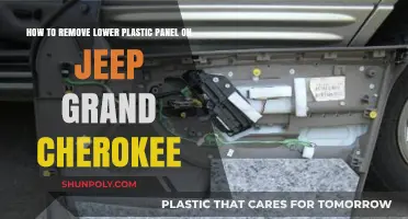 Easy Steps to Remove Lower Plastic Panel on Jeep Grand Cherokee