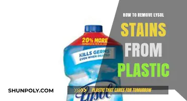 Effective Tips to Remove Lysol Stains from Plastic Surfaces