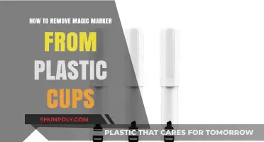 Quick Tips: Erasing Magic Marker Stains from Plastic Cups Easily