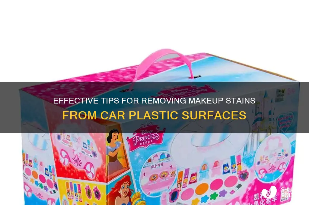 how to remove makeup from car plastic