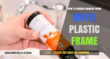 Effective Tips to Remove Makeup Stains from White Plastic Frames