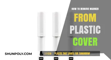 Effective Ways to Remove Marker Stains from Plastic Covers Easily