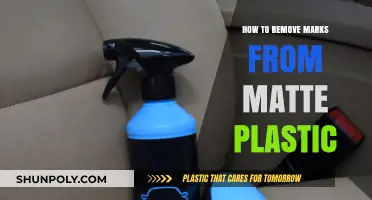Effective Techniques to Remove Marks from Matte Plastic Surfaces