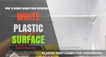 Effective Ways to Remove Marks from White Plastic Refrigerator Surfaces