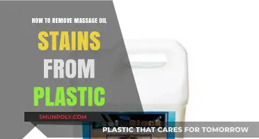 Effective Tips to Remove Massage Oil Stains from Plastic Surfaces