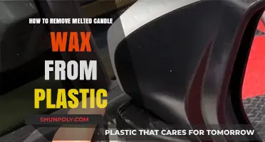 Easy Steps to Remove Melted Candle Wax from Plastic Surfaces