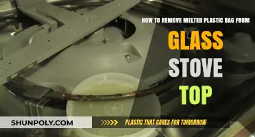 Quick Fix: Removing Melted Plastic Bag from Glass Stove Top