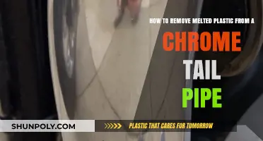 Effective Methods to Remove Melted Plastic from Chrome Tail Pipes