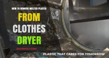 Effective Ways to Remove Melted Plastic from Your Clothes Dryer
