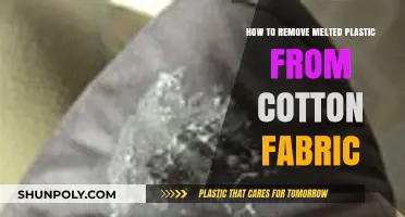 Effective Methods to Remove Melted Plastic from Cotton Fabric Easily