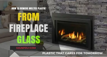 Effective Ways to Clean Melted Plastic Off Fireplace Glass Safely