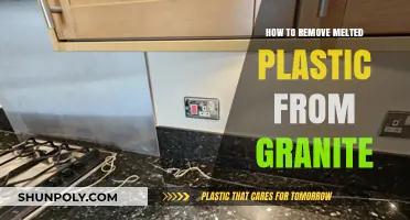 Effective Methods to Remove Melted Plastic from Granite Surfaces