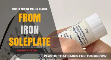 Effective Ways to Clean Melted Plastic Off Your Iron Soleplate