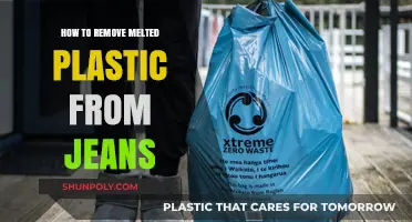 Effective Ways to Remove Melted Plastic from Jeans Easily