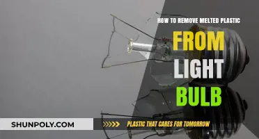 Effective Ways to Safely Remove Melted Plastic from Light Bulbs