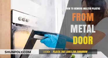 Effective Ways to Remove Melted Plastic from Metal Doors Easily