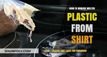 Quick Fix: Removing Melted Plastic from Your Favorite Shirt