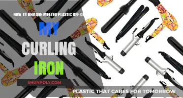 Quick Fix: Removing Melted Plastic from Your Curling Iron Safely