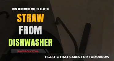 Quick Fix: Removing Melted Plastic Straws from Your Dishwasher