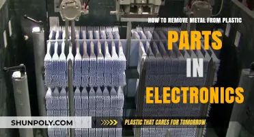 Effective Techniques for Removing Metal from Plastic Electronics Components