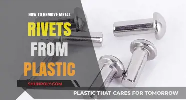 Removing Metal Rivets from Plastic: A Step-by-Step DIY Guide