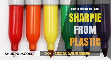 Effective Ways to Remove Metallic Sharpie Marks from Plastic Surfaces