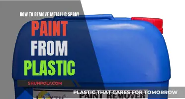 Removing Metallic Spray Paint from Plastic: Effective Techniques