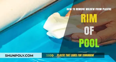 Effective Tips to Remove Mildew from Your Pool's Plastic Rim