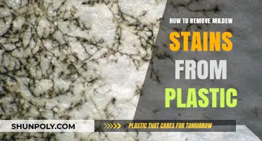 Effective Tips to Remove Mildew Stains from Plastic Surfaces