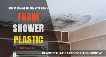 Effective Bleach Cleaning Tips: Remove Mildew from Shower Plastic Surfaces