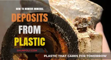 Effective Ways to Remove Mineral Deposits from Plastic Surfaces
