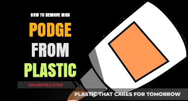 Easy Steps to Remove Mod Podge from Plastic Surfaces
