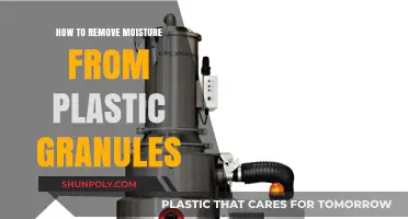 Effective Techniques to Eliminate Moisture from Plastic Granules