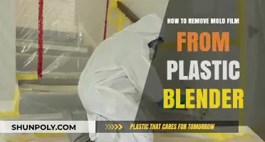 Effective Tips to Remove Mold Film from Plastic Blenders Easily