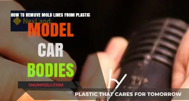 Efficient Techniques to Eliminate Mold Lines from Plastic Model Car Bodies