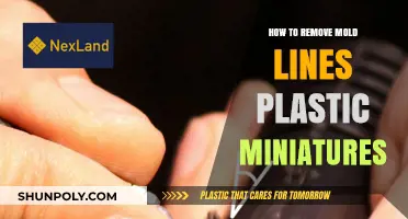 Efficient Techniques for Removing Mold Lines from Plastic Miniatures