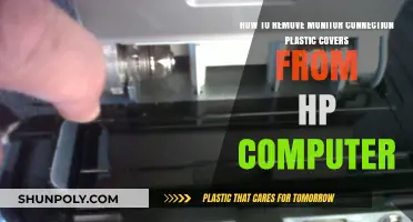 Easy Steps to Remove HP Monitor Connection Plastic Covers