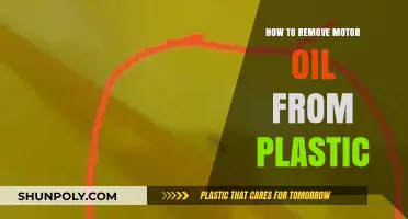 Effective Methods to Remove Motor Oil Stains from Plastic Surfaces