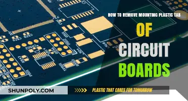 Efficiently Removing Mounting Plastic Tabs from Circuit Boards: A Step-by-Step Guide