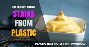 Effective Tips to Remove Mustard Stains from Plastic Surfaces Easily
