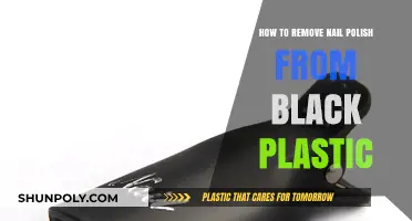 Easy Tips to Remove Nail Polish from Black Plastic Surfaces