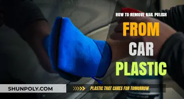 Quick Fix: Removing Nail Polish from Car Plastic Surfaces