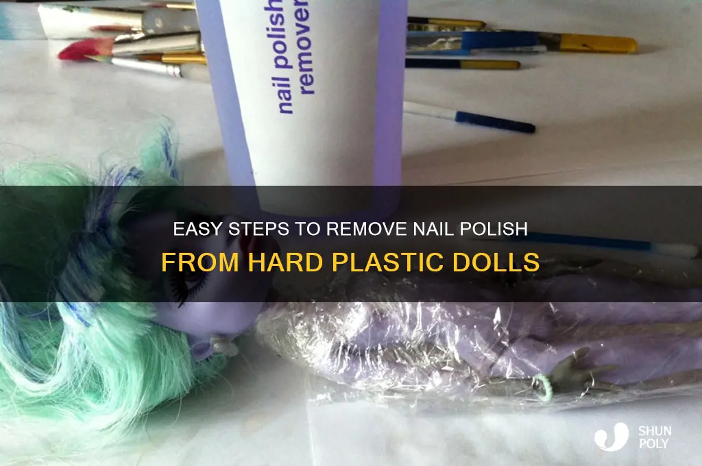 how to remove nail polish from hard plastic doll