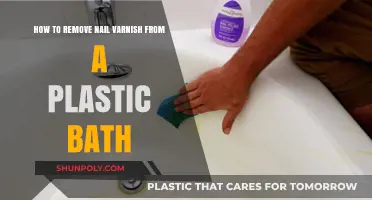 Quickly Remove Nail Polish from Plastic Bathtubs: Easy DIY Guide