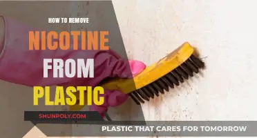 Effective Methods to Remove Nicotine Stains from Plastic Surfaces