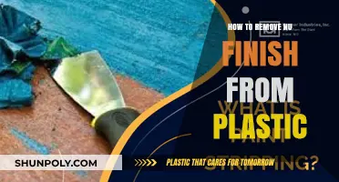 Effective Techniques to Remove Nu Finish from Plastic Surfaces