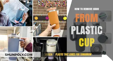 Effective Ways to Eliminate Stubborn Odors from Your Plastic Cup